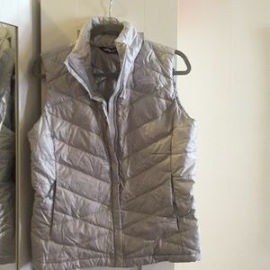 The North Face Vest - Silver/Gray - Size M